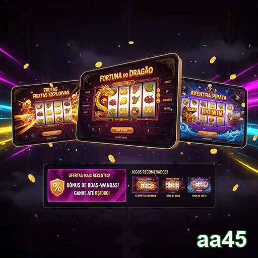 Frutas variadas e uma aventura da fortuna no site aa45.